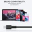 AUKEY Cable CB-CL02 Black nylon Lightning-USB C | USB Power Delivery USB-PD | certificate MFi Apple