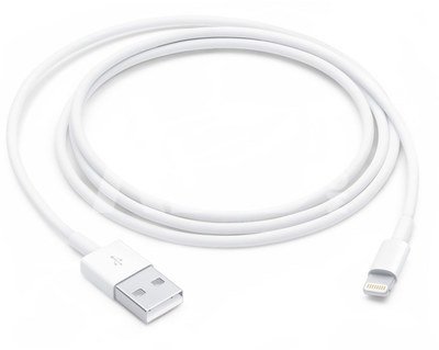 Apple cable Lightning - USB 1m, white