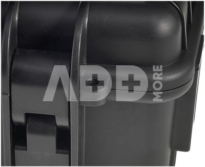 B&W International Type 6000 black incl. pre-cut foam