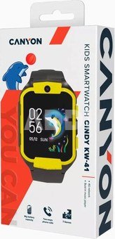 Canyon детские смарт-часы Cindy CNE-KW41, желтый/черный