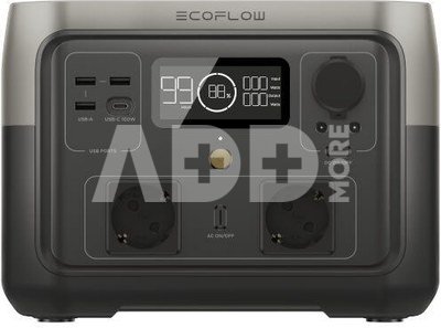 EcoFlow battery bank-charging station RIVER 2 Max 512Wh