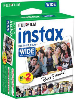 Foto plokštelės FUJIFILM Instax WIDE film (10x2 vnt)