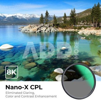 K&F Concept Nano-X CPL circular polarizing filter - 77 mm