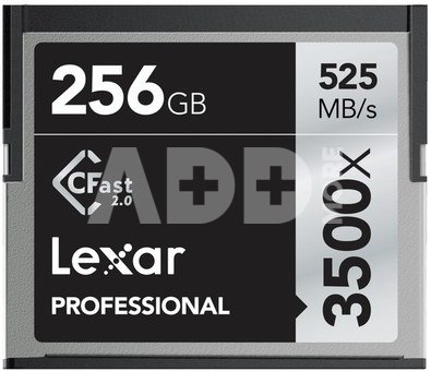 Lexar CFast 2.0 256GB 3500x Professional