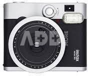 Fujifilm Instax Mini 90 Neo Classic (Juodas) + 10 Fotoplokštelių