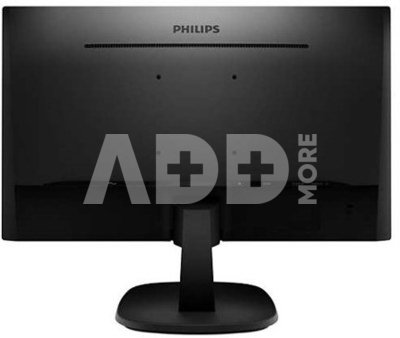 Philips 243V7QJABF/00 23.8 ", FHD, 1920 x 1080 pixels, 16:9, LCD, IPS, 5 ms, 250 cd/m², Black, D-Sub cable, Audio, Power