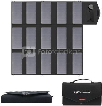Photovoltaic panel Allpowers AP-SP-012-BLA 100W