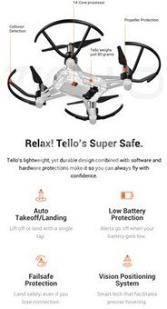 Ryze Tech Tello Toy drone, powered by DJI