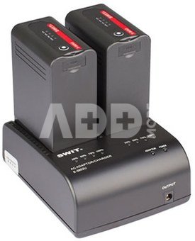 S-3602U 2-channel sequential charger for BP-U batteries