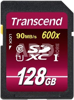 Transcend SDXC 128GB Class10 UHS-I 600x Ultimate