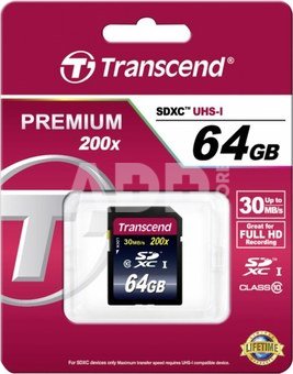 Transcend SDXC 64GB Class 10