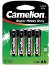 Camelion Super Heavy Duty AA (R06), Green, 4 pcs