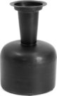 Vaza metalinė juodos spalvos D12xH18 cm Kolony 108978